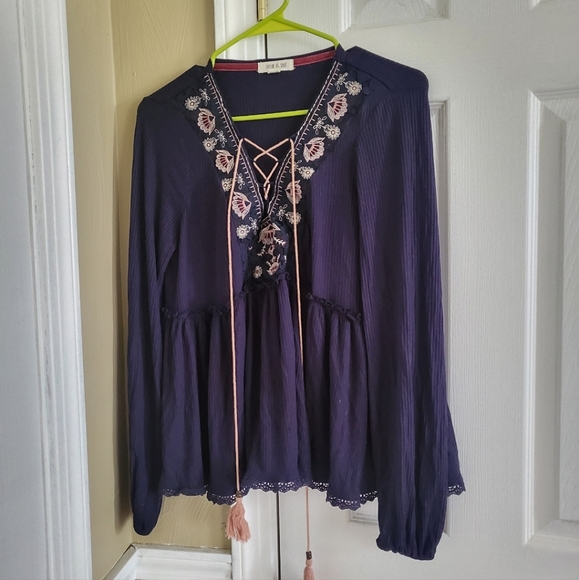 Navy tunic. Size L - Picture 5 of 5